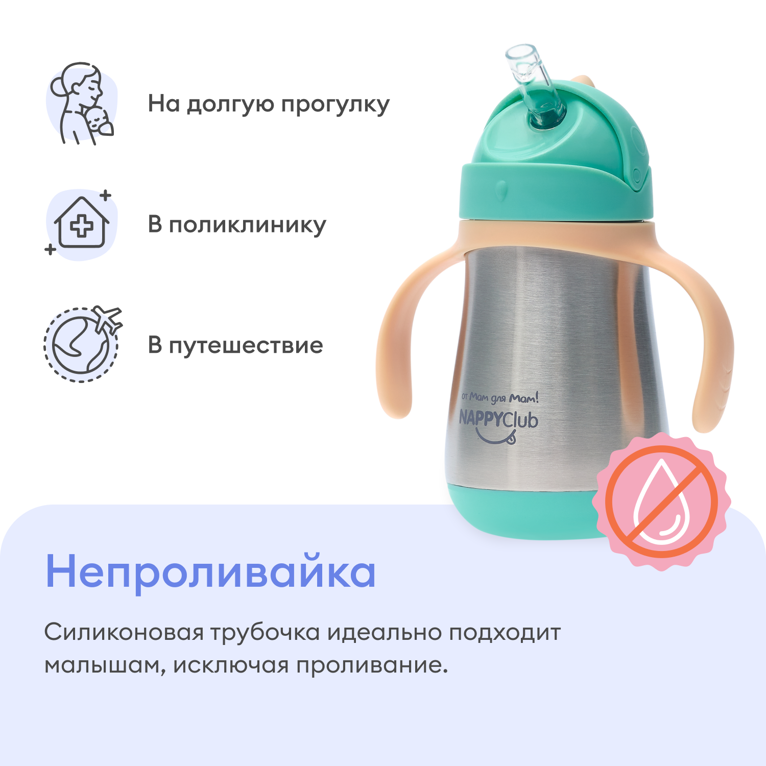 Термобутылка для малыша 250 мл