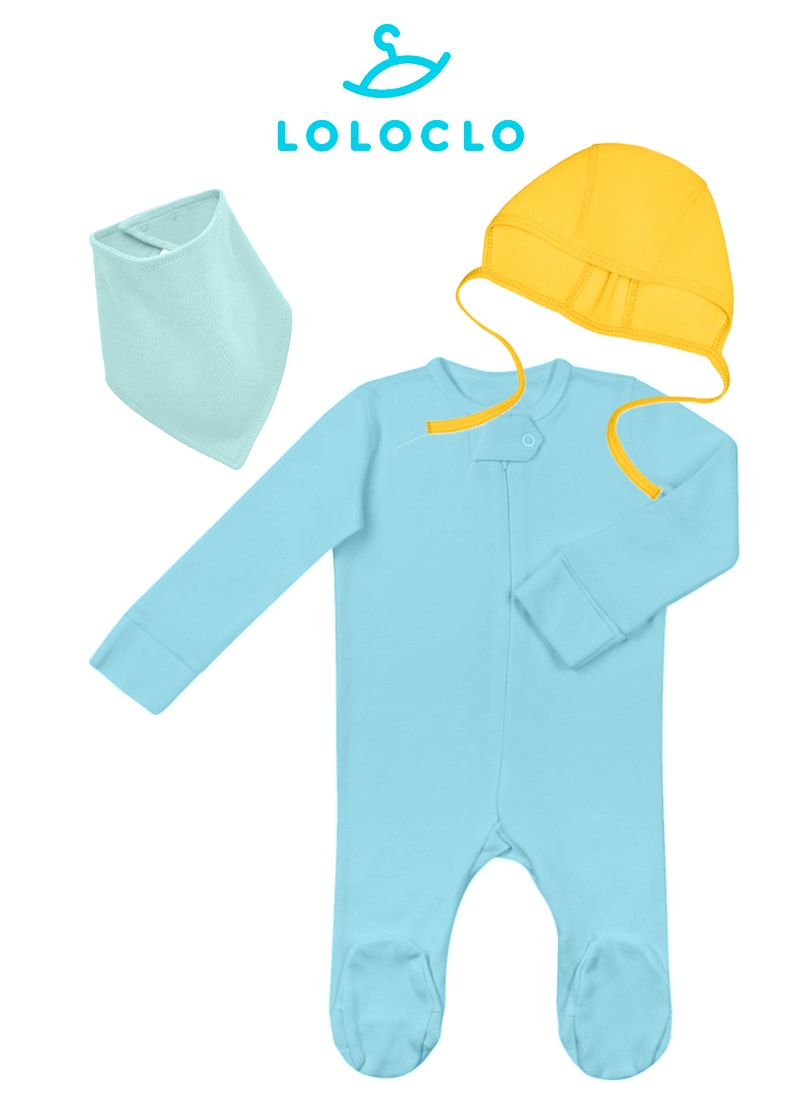 

ПОДАРОК Комплект для мальчика LOLOCLO FOR NAPPYCLUB размер: 4-6