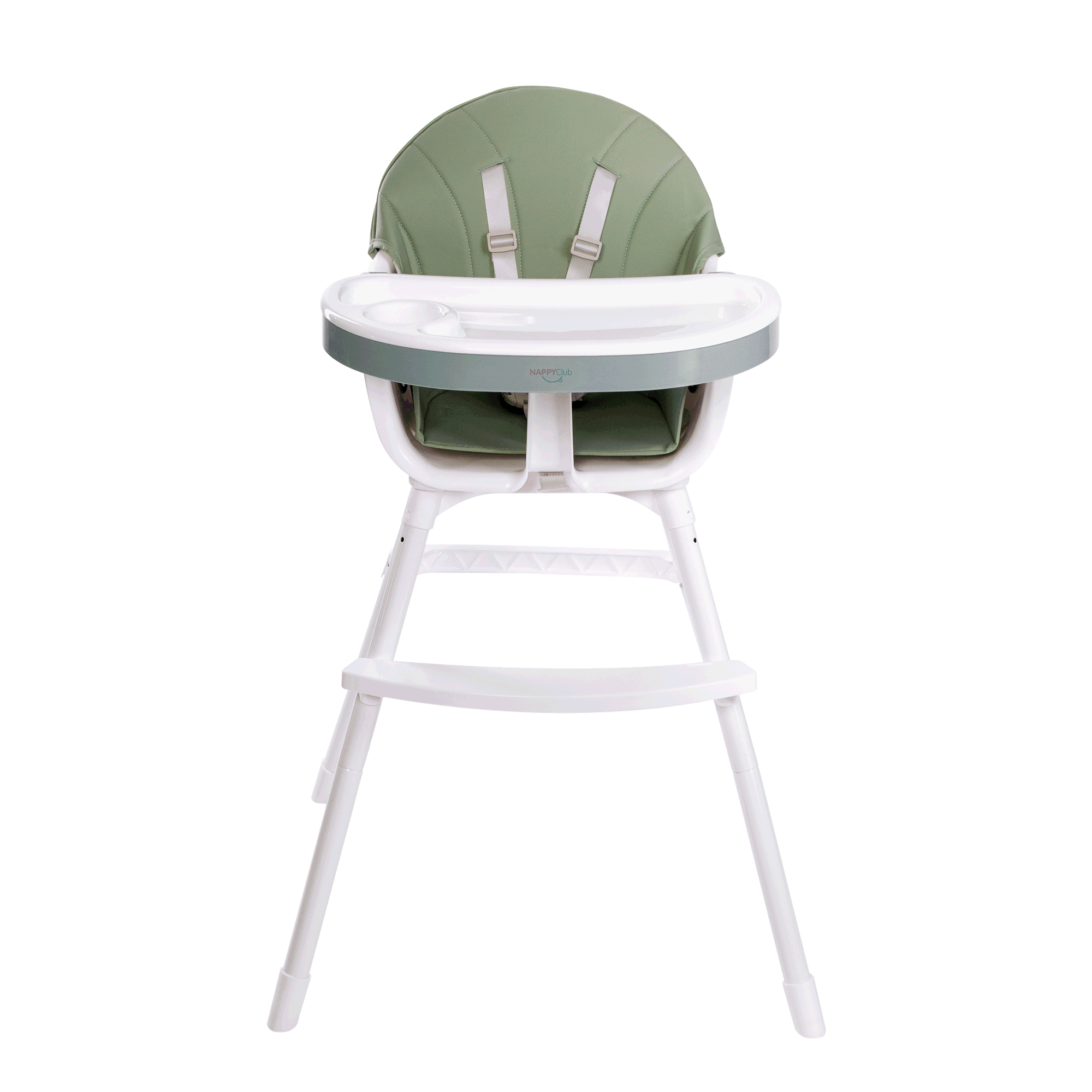 Детский стульчик для кормления (зелёный) стульчик для кормления babyone h1008