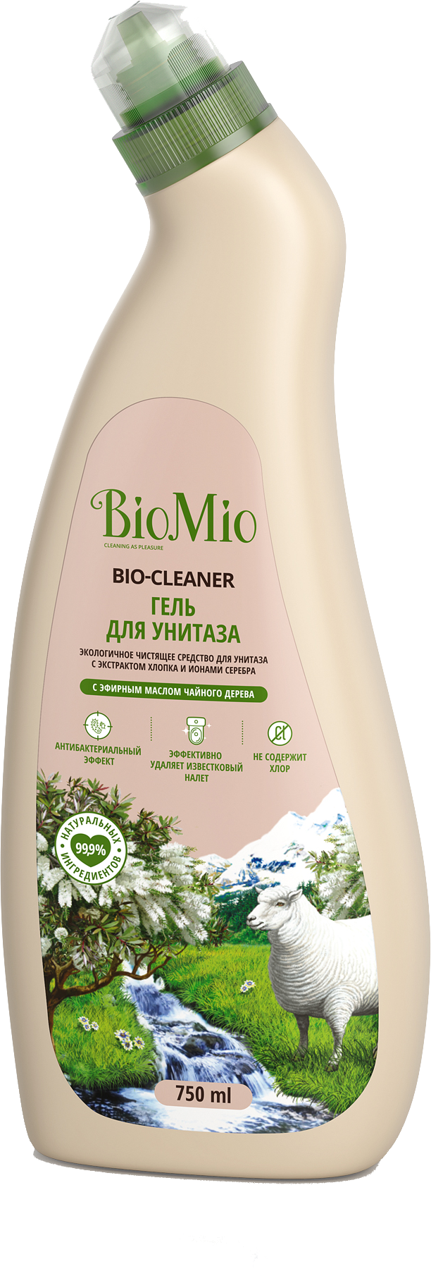 

Чистящее средство BIO MIO 750 мл Bio-Toilt Чайное дерево