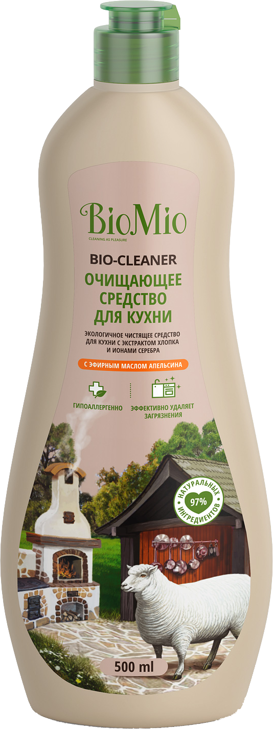 

Чистящее средство BIO MIO 500 мл Bio-Kitchen Апельсин