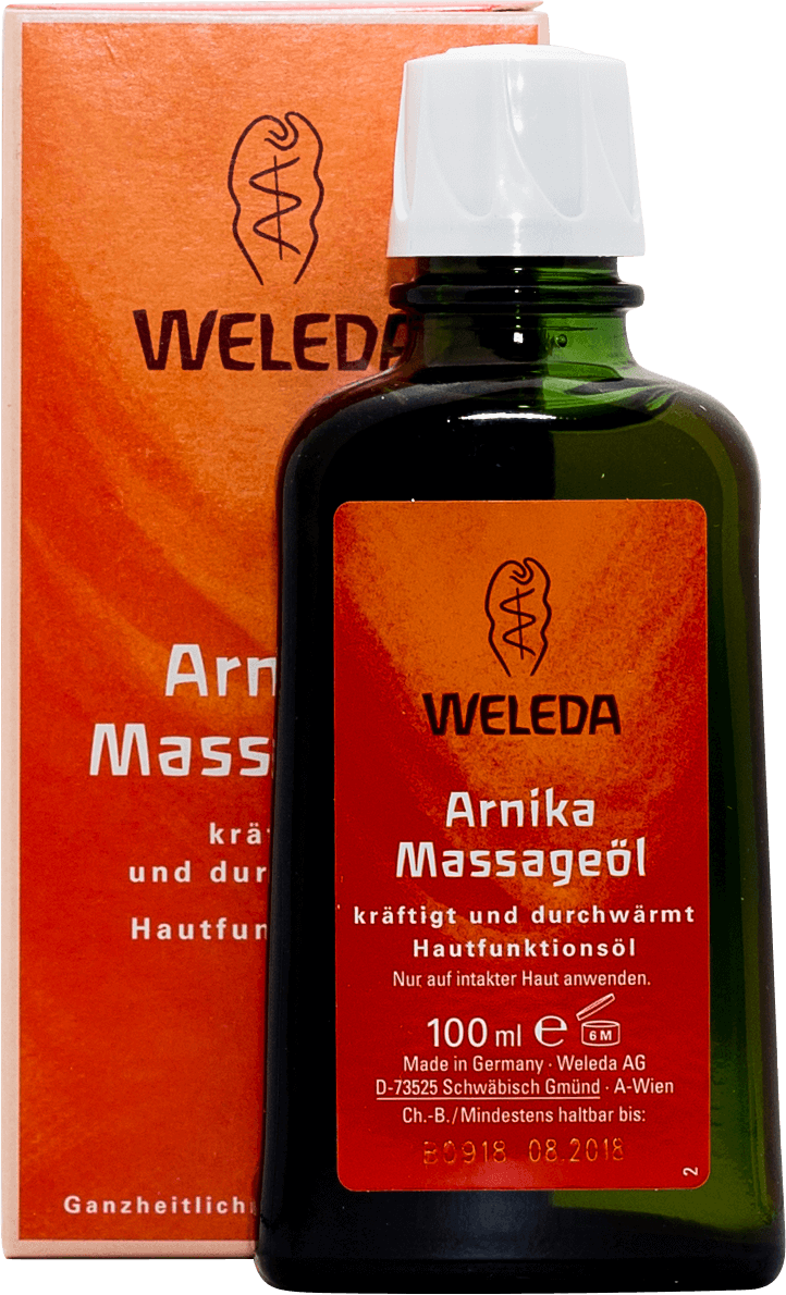 

WELEDA МАССАЖНОЕ МАСЛО С АРНИКОЙ 100 мл